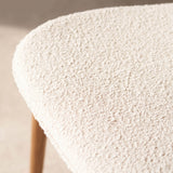 Puddle Dining Chair | Oak Frame - Milk