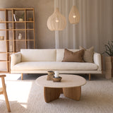 Sonder Sofa | Pecan & Panna Cotta (241cm)