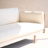 Sonder Sofa | Pecan & Panna Cotta (241cm)