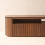 Moher TV Console | Teak - Walnut Stained (230cm)