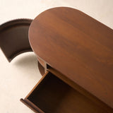 Moher TV Console | Teak - Walnut Stained (230cm)