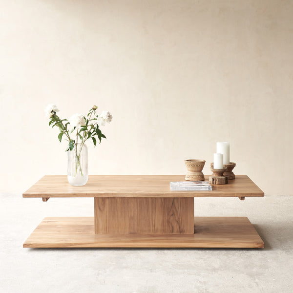 Irwin Coffee Table | Teak (160cm)