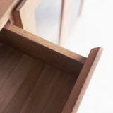 Ledge Sideboard | Teak with Glass Doors (200cm) - Originals Furniture