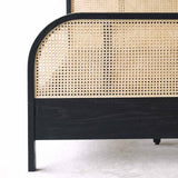 Luna Bed Frame | Teak - Black (Single)