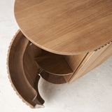 Moher Teak Sideboard | Natural (220cm)