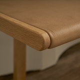 Hover Bench | Bespoke Fabric & Leather