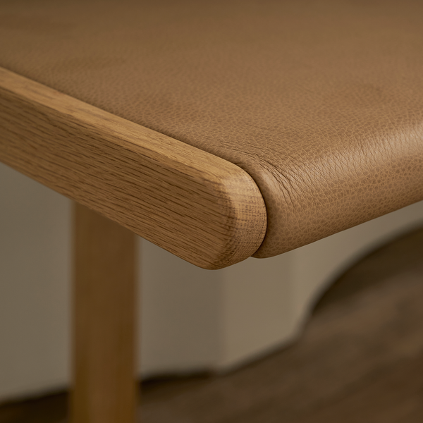 Hover Bench | Bespoke Fabric & Leather