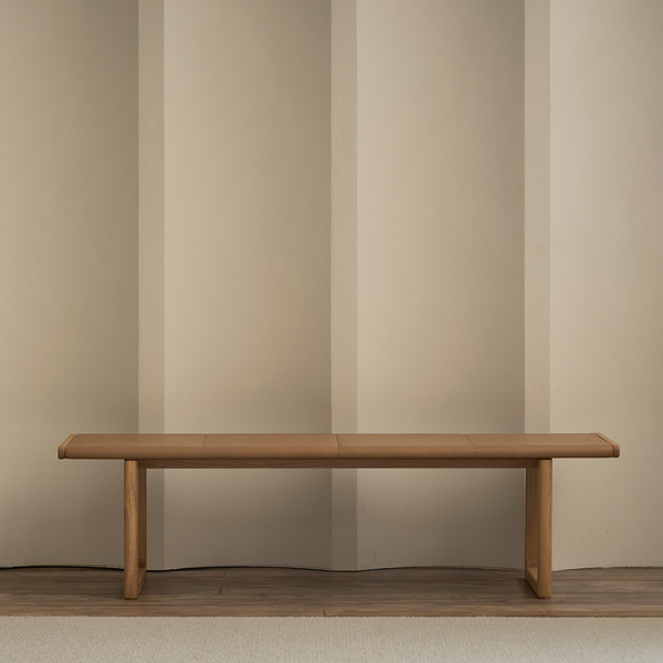 Hover Bench | Bespoke Fabric & Leather