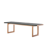 Hover Bench | Bespoke Fabric & Leather