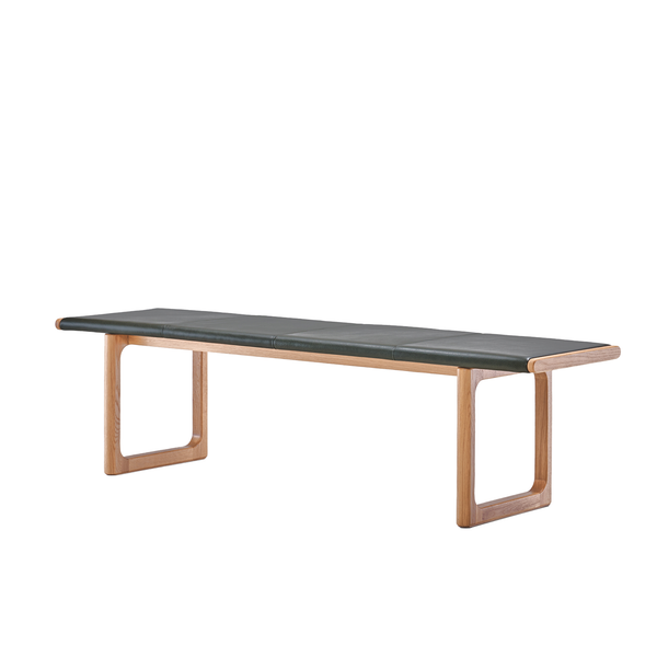 Hover Bench | Bespoke Fabric & Leather