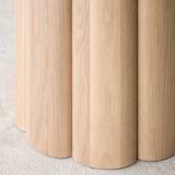 Kora Round Dining Table | Blonde Oak