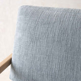Nysse Fabric Armchair | Oak Frame - Gunmetal - Originals Furniture