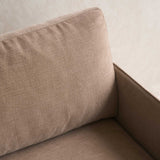 Pensive 2.5 Seater Fabric Sofa | Latte Oak - Harvest