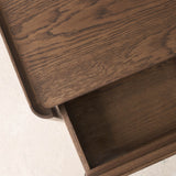 Tye Oak Nightstand | Latte
