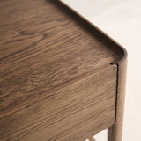 Tye Oak Nightstand | Latte