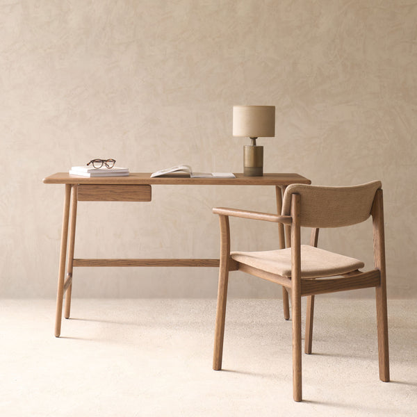 Author Desk | Oak - Latte