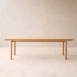 Folk Bench | Oak Frame - Canopy (160cm)