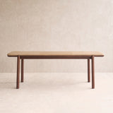 Folk Bench | Bespoke Fabric & Leather