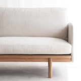 Tolv Pensive 2.5 Seater Fabric Sofa in Sand Beige Light Brown from Originals Furniture Singapore