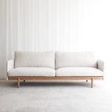 Tolv Pensive 2.5 Seater Fabric Sofa in Sand Beige Light Brown from Originals Furniture Singapore