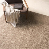 Sahara Wool & Cotton Rug | Melange Brown