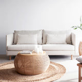 Weekend Fabric Sofa | 3 Seater - Sand (190cm) - Originals Furniture