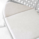 Helen Outdoor Rocking Chair Seat Cushion | Grey