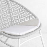 Helen Outdoor Rocking Chair Seat Cushion | Grey