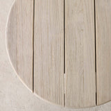 Kano Side Table | Aged Teak/Onyx