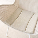 Swing Wing Chair | Chalk with Clay Cushion