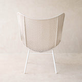 Swing Wing Chair | Chalk with Clay Cushion
