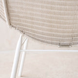 Swing Wing Chair | Chalk with Clay Cushion