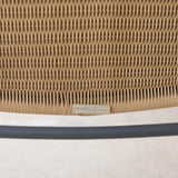 Vista Lounge Chair | Ginger/Graphite Frame with Sesame Cushions