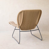 Vista Lounge Chair | Ginger/Graphite Frame with Sesame Cushions
