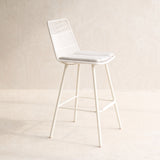 Rose Outdoor Counter Stool | Chalk