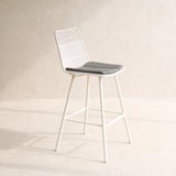 Rose Outdoor Counter Stool | Chalk