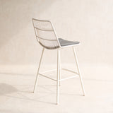 Rose Outdoor Counter Stool | Chalk