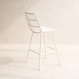 Rose Outdoor Counter Stool | Chalk