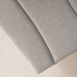 Rose Outdoor Counter Stool Seat Cushion | Light Grey