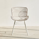Rose Outdoor Dining Chair in White Chalk from Originals Furniture Singapore