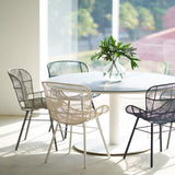 Rose Outdoor Dining Chair in White Chalk from Originals Furniture Singapore