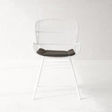 Rose Outdoor Dining Chair Seat Cushion | Charcoal - Originals Furniture