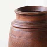 Vintage Wooden Pot - Medium