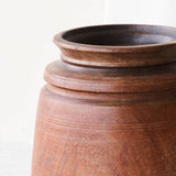 Vintage Wooden Pot - Medium