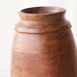 Vintage Wooden Pot - Medium