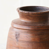Vintage Wooden Pot - Medium
