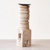 Wooden Candle Stand - Medium