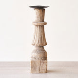Wooden Candle Stand - Medium