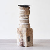 Wooden Candle Stand - Medium