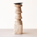 Wooden Candle Stand - Medium